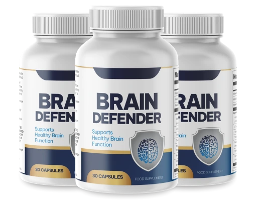 BrainDefender™ Brain Health Supplement Bottle